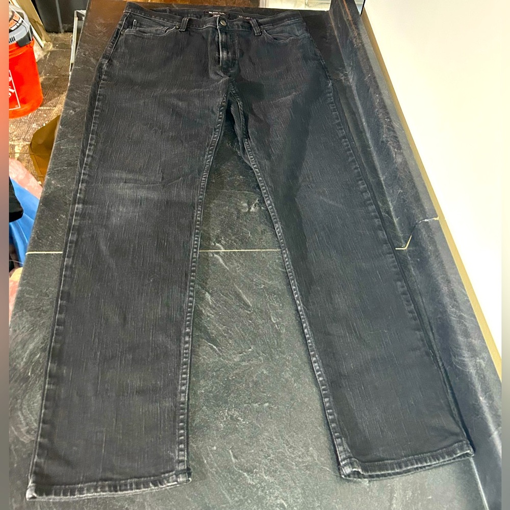 Michael Kors Grant Classic Fit Jeans - Black - 34/32